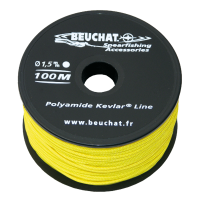 KEVLAR® LINE SPOOL - polyamide - yellow collor - 1.5mm - SGPB171680 - Beuchat